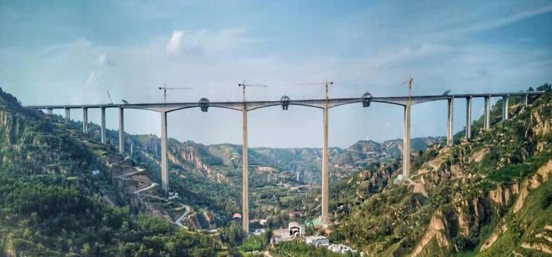 甘肃无日天沟特大桥工程项目